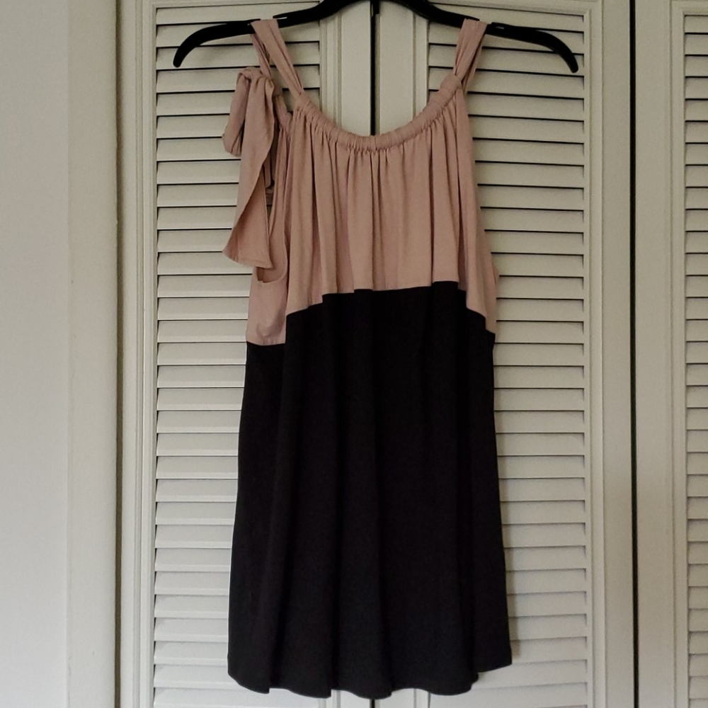 Worn Once! Anthropologie Color Block Top - image 2